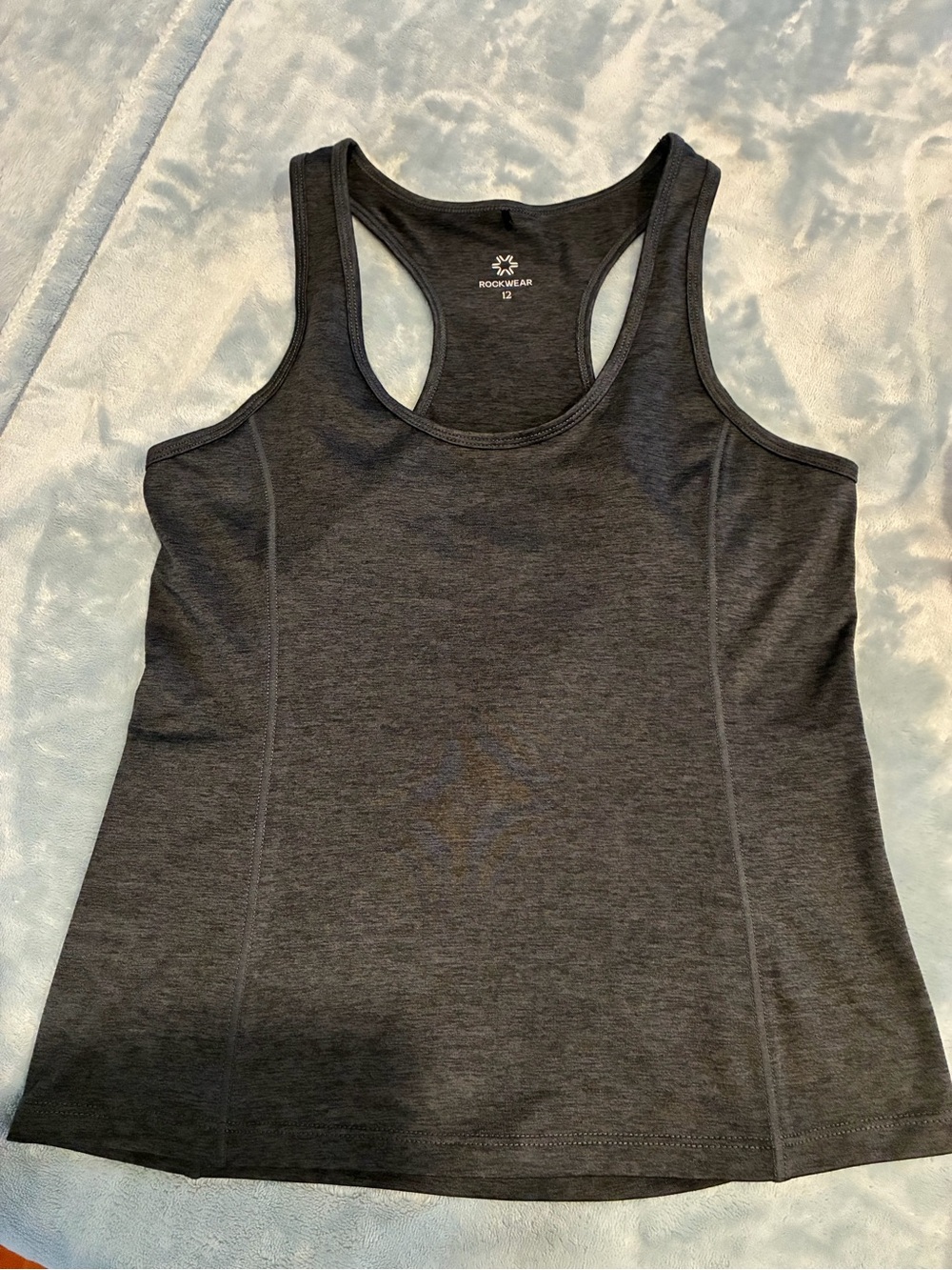 Rockwear Women's Dark Charcoal Racerback Tank